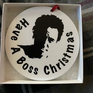 Have A Boss Christmas Ornament
